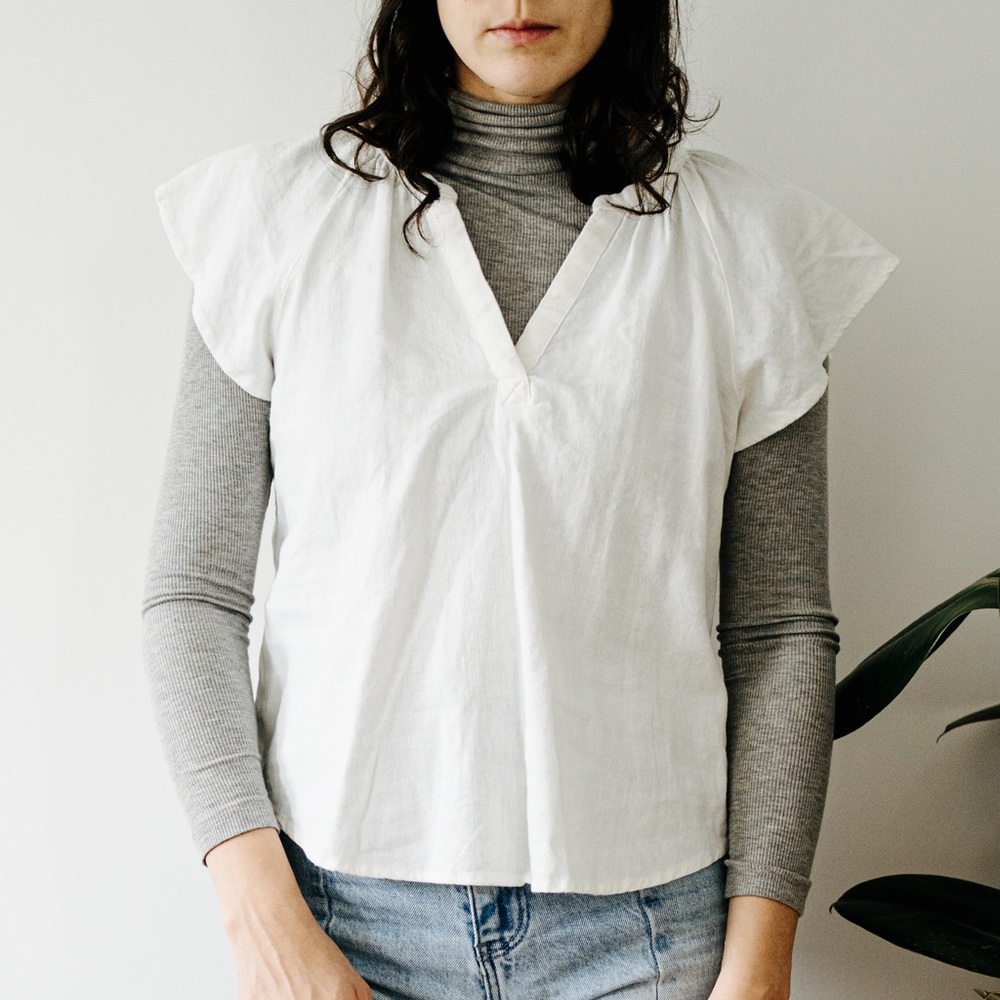 Universal Thread White Blouse - image 1